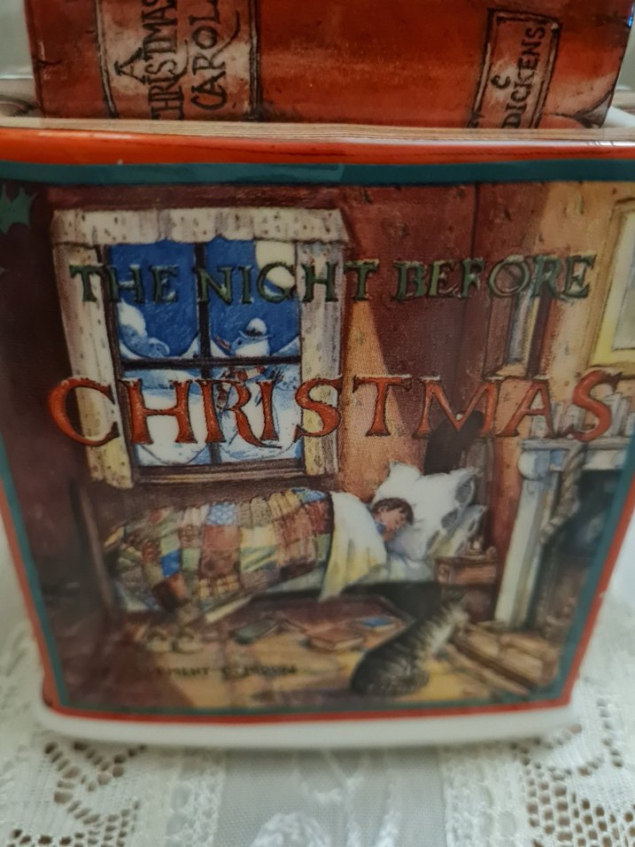 Sadler England damgalı Christmas temalı - Görsel 5