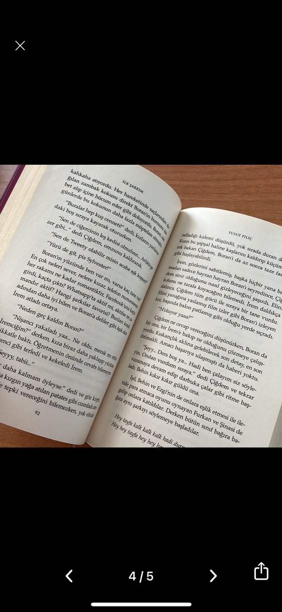 İlk Şarkım - Yusuf Piliç Ciltli Sert Kapak Kitap - Görsel 4