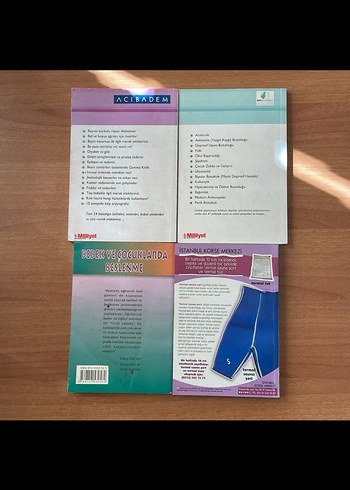 4 Adet Sağlık ve Beslenme Kitapları - Görsel 2