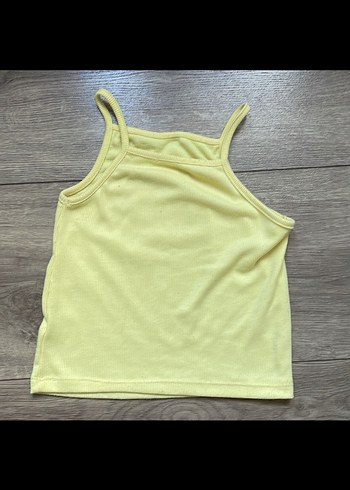 Koton Sarı Crop ve Mavi Kot Şort - Görsel 6