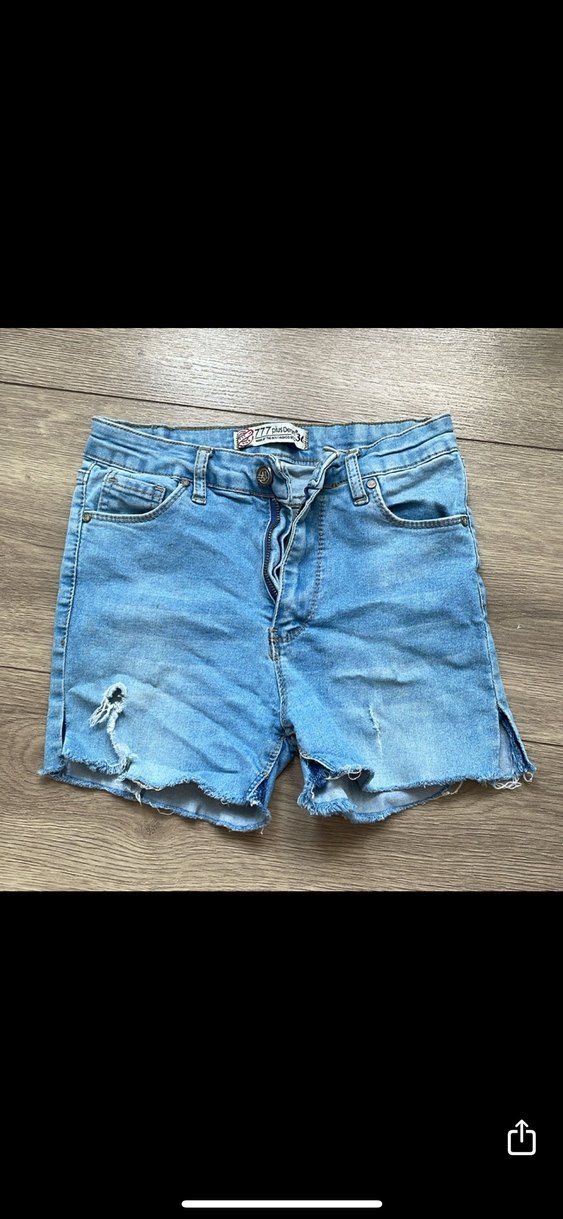 Koton Sarı Crop ve Mavi Kot Şort - Görsel 2