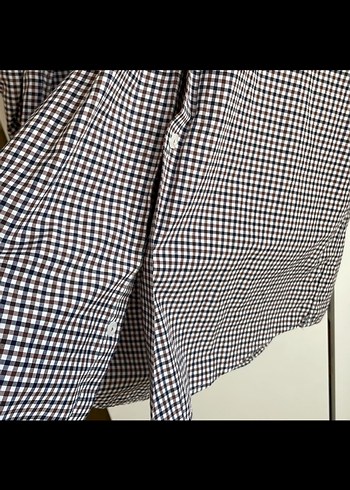 Süvari M Beden Uzun Kollu Kareli Erkek Gömlek - Görsel 7