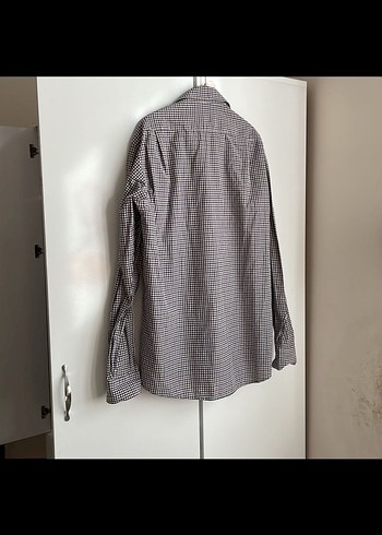 Süvari M Beden Uzun Kollu Kareli Erkek Gömlek - Görsel 2