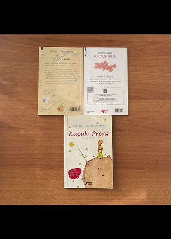 Çocuk Kitapları: Küçük Prens, Bubunun Çemberi, Küçük Kara Balık - Görsel 2
