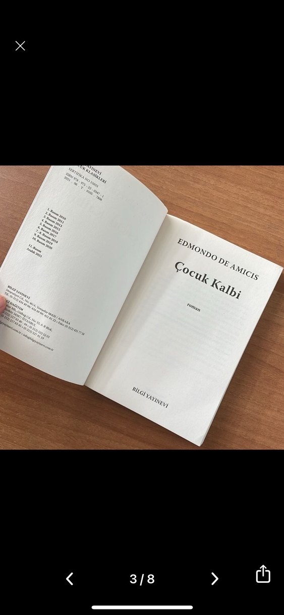 Edmondo De Amicis Çocuk Kalbi Kitabı - Görsel 3