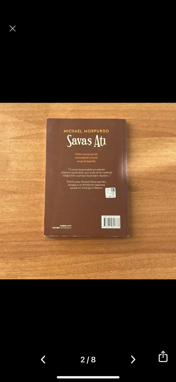 Savaş Atı - Michael Morpurgo - Görsel 2