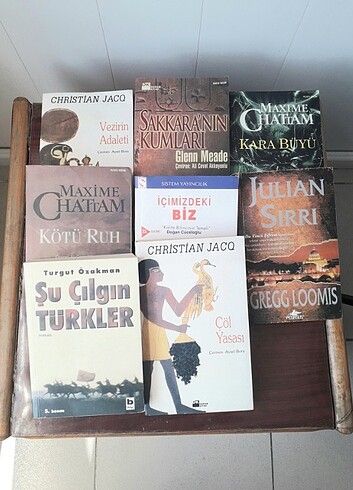 8 adet Kitap