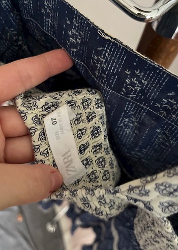 Bohem Desenli İpli Midi Elbise - Görsel 5