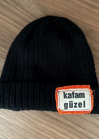 Siyah Kadın Örgü Bere - Kafam Güzel - Görsel 2