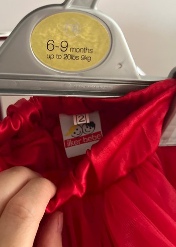 Kız Çocuk Kırmızı Fırfırlı Etek - Görsel 2