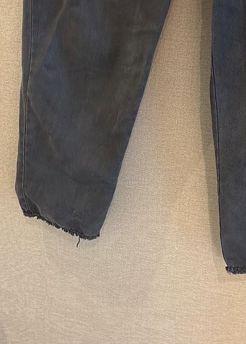 Kadın Gri Bol Kesim Pantolon - Görsel 5