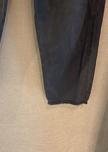 Kadın Gri Bol Kesim Pantolon - Görsel 4