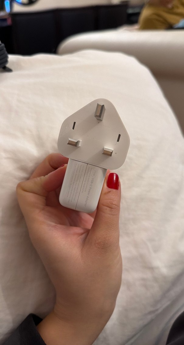 Orjinal Apple Beyaz Telefon Şarj Adaptörü - Görsel 2