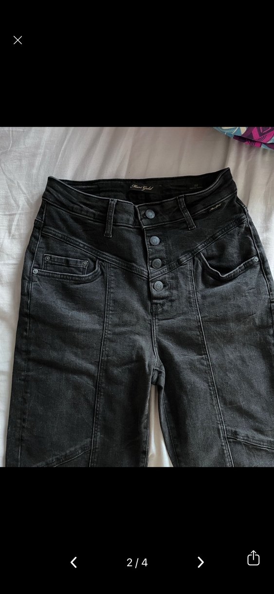 MAVİ GOLD Siyah Dar Kesim Kadın Kot Pantolon - Görsel 2