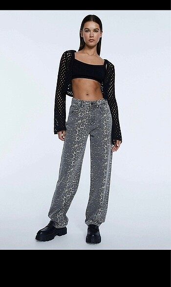 Leopar Desenli Jean