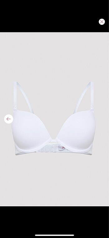 diğer Beden beyaz Renk Lol Up push Up Penti sütyen