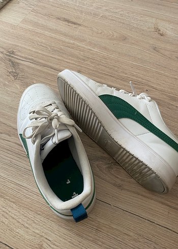 Puma Beyaz-Yeşil Kadın Spor Ayakkabı - Görsel 7