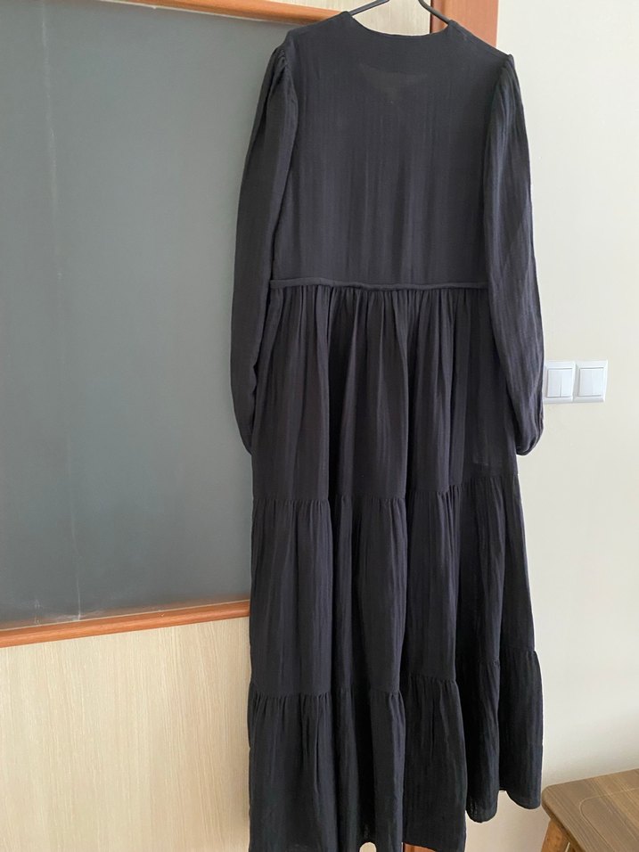 Müslin elbise - Görsel 4