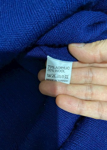 Kadın Lacivert Uzun Triko Elbise - Görsel 7