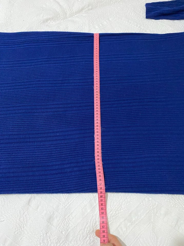 Kadın Lacivert Uzun Triko Elbise - Görsel 4