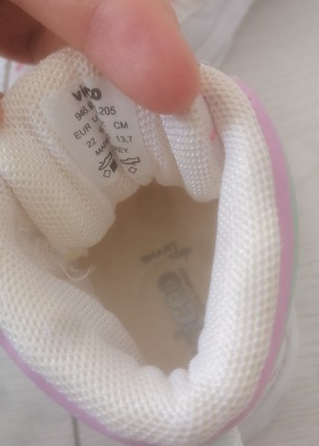 22 Beden beyaz Renk Kız Çocuk spor ayakkabı