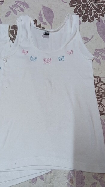 Yeni kız çocuk atleti 5 yaş 2 adet fiyatı - Görsel 2