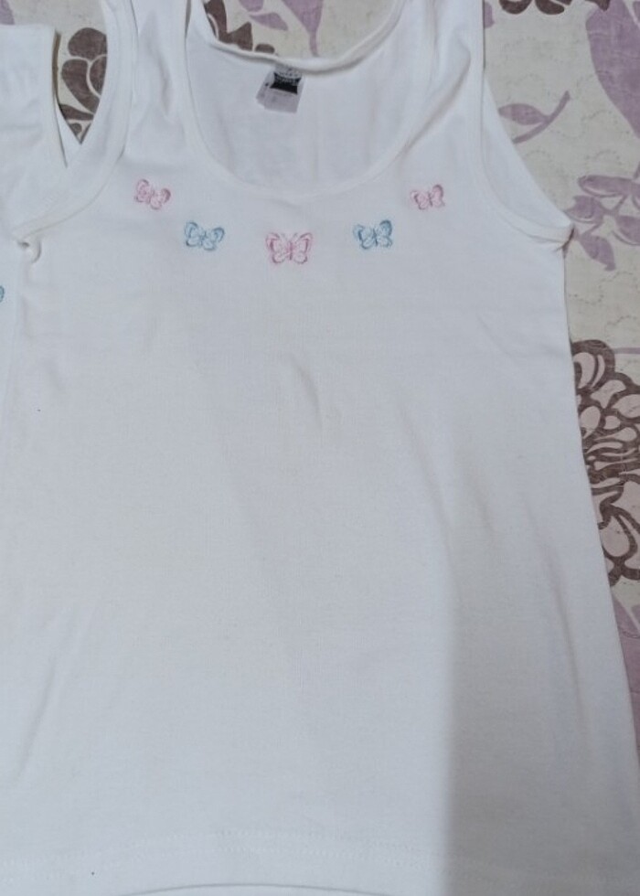 Yeni kız çocuk atleti 5 yaş 2 adet fiyatı - Görsel 2