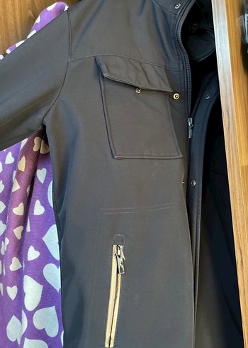 Erkek Mor Regular Fit Midi Ceket