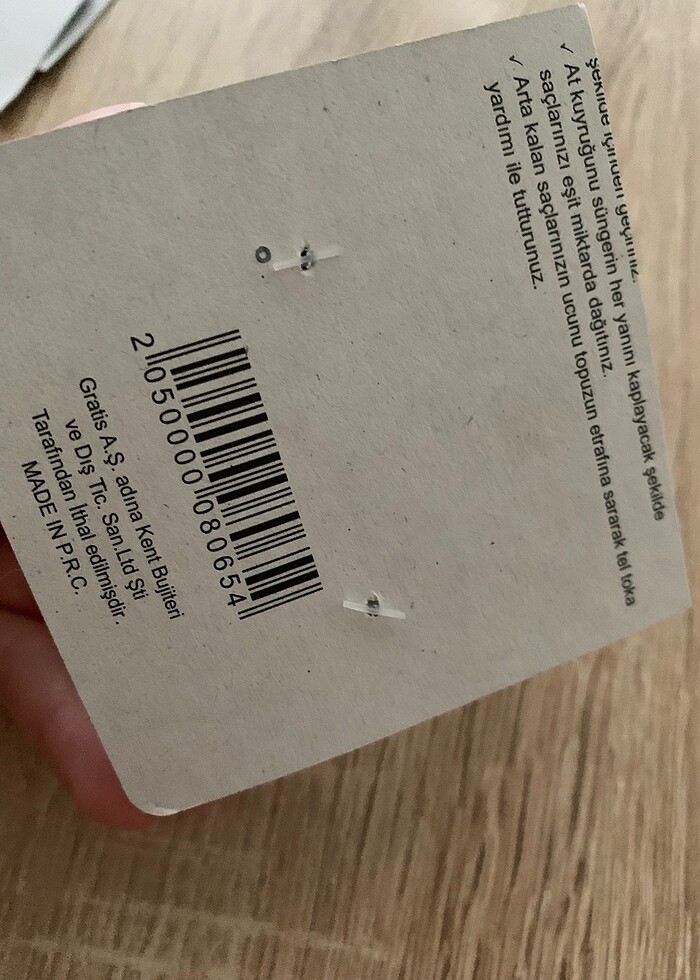 Topuz tokası - Görsel 4