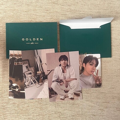 Bts Jungkook Jk Golden Weverse Albüm Pc
