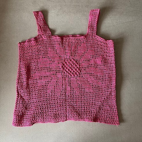 Pembe çiçek detaylı crop atlet