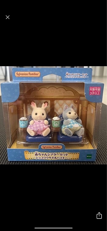 Sylvanian Families Baby Theater Blue