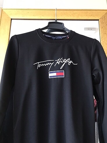 xl Beden siyah Renk Tommy hilfeger marka sweatshirt