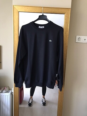 m Beden Lacoste marka sweatshirt