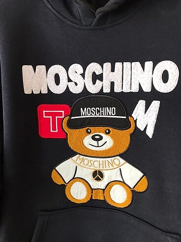 xxl Beden Moschino marka sweatshirt