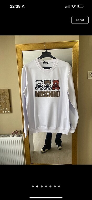 Moschino Moschino marka sweatshirt