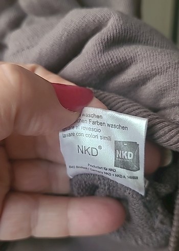 Gri Kapüşonlu Fermuarlı Kadın Sweatshirt - Görsel 7