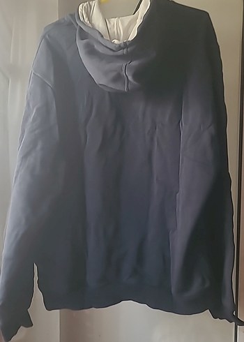 Puma Kapüşonlu Lacivert Sweatshirt - Görsel 5