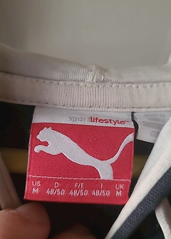 Puma Kapüşonlu Lacivert Sweatshirt - Görsel 6