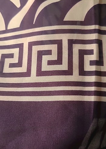 Mor Bohem Tarzı Kadın Eşarp - Görsel 3