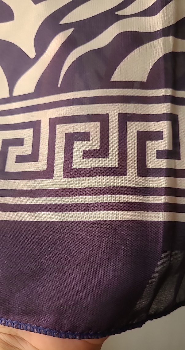 Mor Bohem Tarzı Kadın Eşarp - Görsel 3