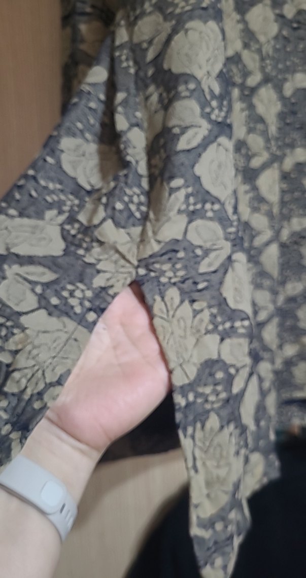 Bohem lacivert bej tunik - Görsel 3