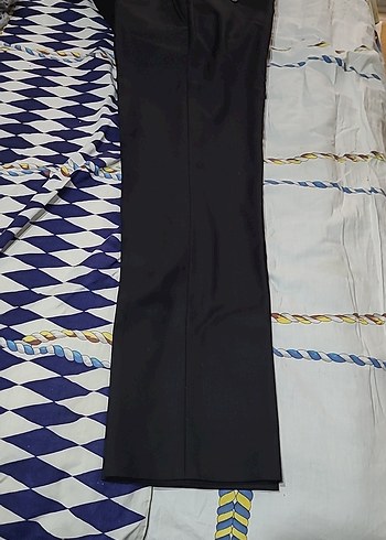 Siyah Kumaş Pantolon