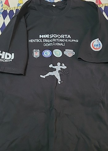 Diğer Siyah Erkek Baskılı Kısa Kollu Tişört