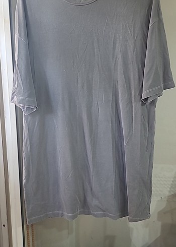 Gri Kısa Kollu Unisex Tişört