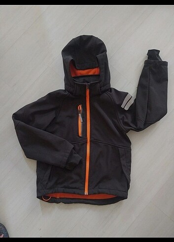 8-9 yaş softshell kumaş mont 