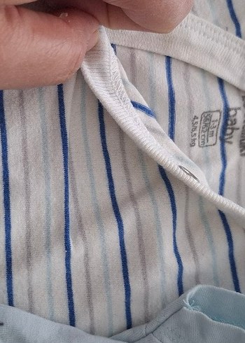 Bebek Erkek Pamuklu Uzun Kollu Body - Görsel 3