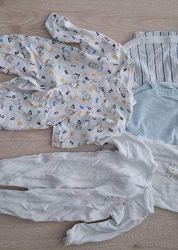 Bebek Erkek Pamuklu Uzun Kollu Body - Görsel 6