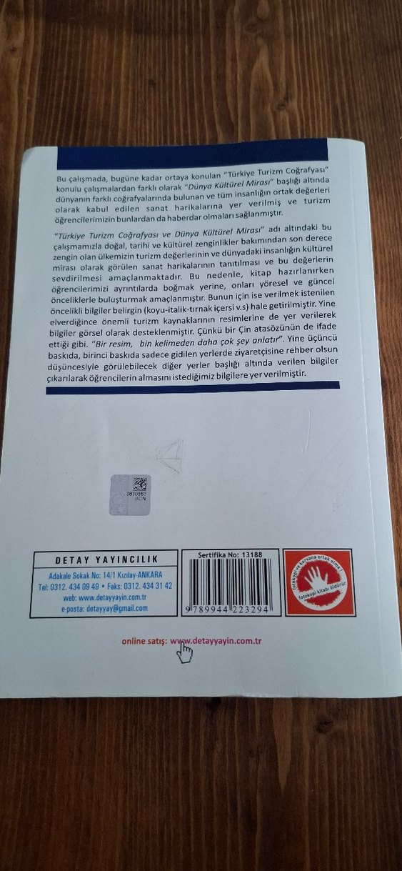 Türkiye Turizm Coğrafyası ve Dünya Kültürel Mirası Kitabı - Görsel 2