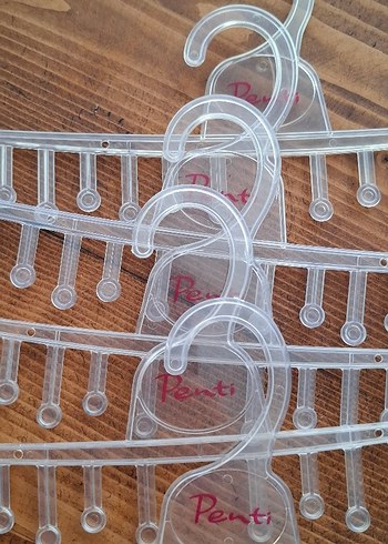 Beyaz Çok Amaçlı Plastik Askılar - Görsel 3